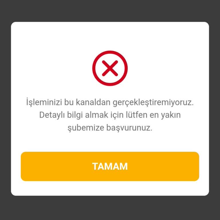 VakıfBank Sky Limit Sorunu