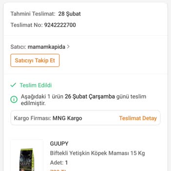 MNG Kargo İle Gelen Hasarlı Ürün Ve İade Süreci Sorunu