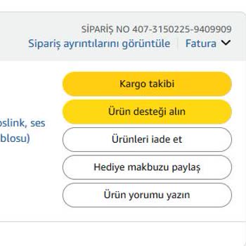 Amazon Türkiye'de Teslimat Sorunu