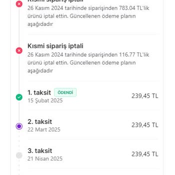 İptal Edilen Ürünlerin Ücreti Haksız Yere Yansıtıldı!