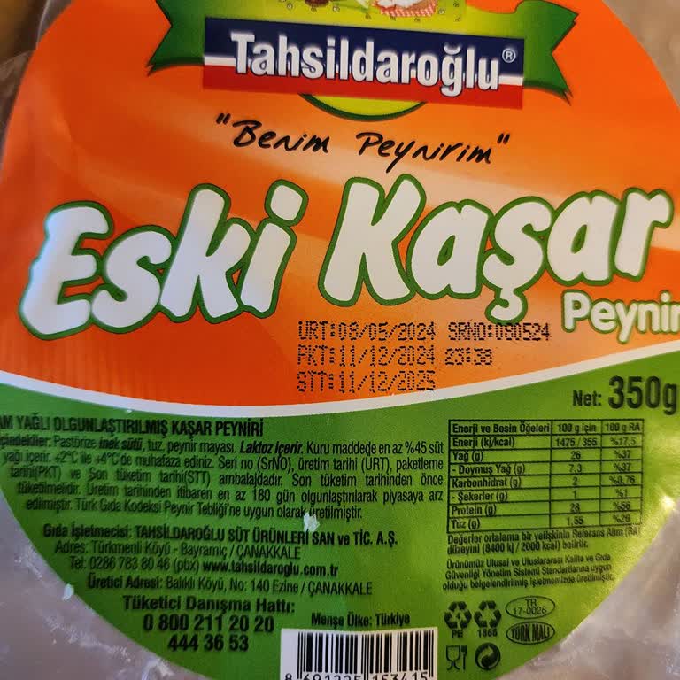 Acı Ve Tuzlu Kaşar Deneyimi