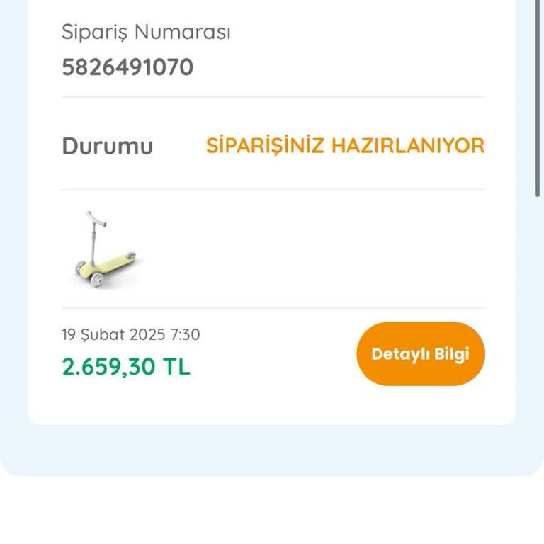 Sipariş Verildi Ama Ne Ürün Var Ne İade!