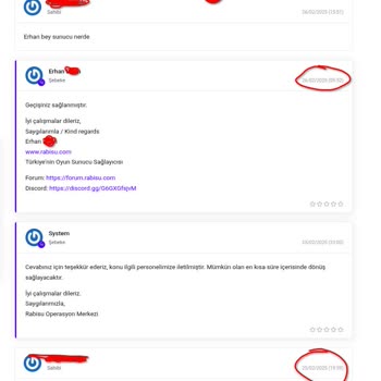 Rabisu İle Hayal Kırıklığı: Sunucu Hizmetinde Büyük Sorunlar