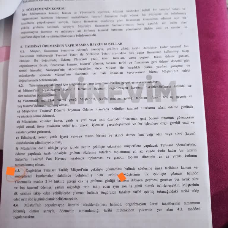 Eminevim'de Tahsisat Ödemesi Gecikmesi Mağduriyeti