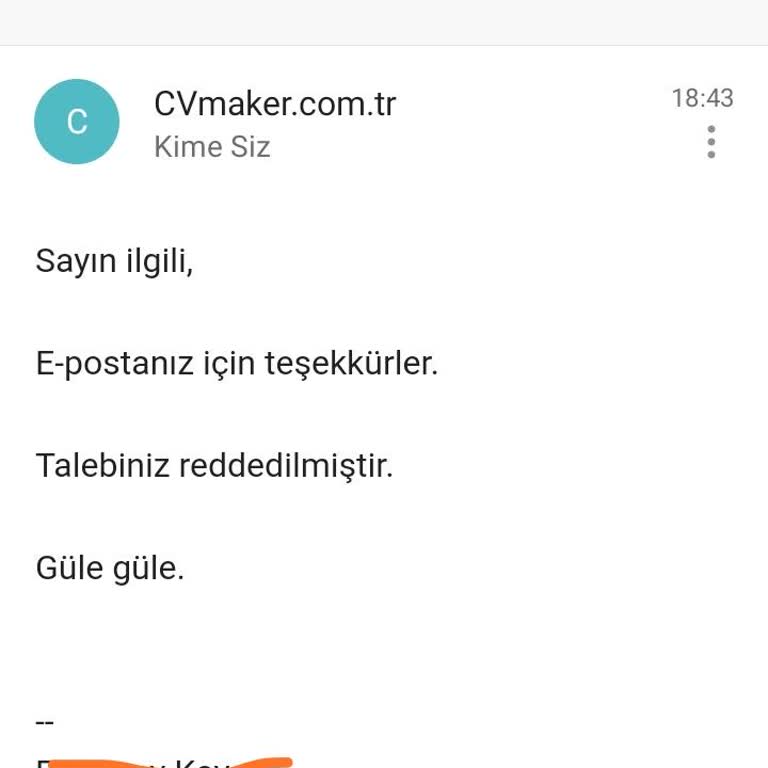 Cvmaker.com.tr Beklenmedik Ücret Çekimi Ve İade Talebi Reddi!