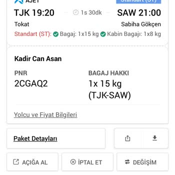 Bilet Değişiminde Şok Fiyat Farkı Ve İptal Sorunu