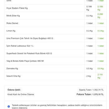 Yanlış Ürün Teslimatı Ve Temizlik Sorunu