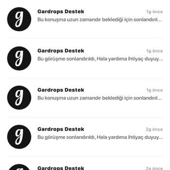 Gardrops Premium'da İptal Edilemeyen Sipariş Ve İade Sorunu