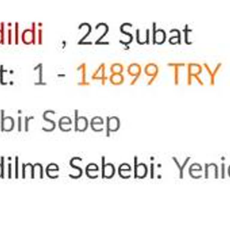 Ayeg Ticaret Kullanılmayan Ürün İçin İade Engeli