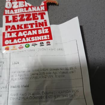 Yanlış Sipariş Ve İlgisiz Destek: Tavuk Parçacıkları Nerede?