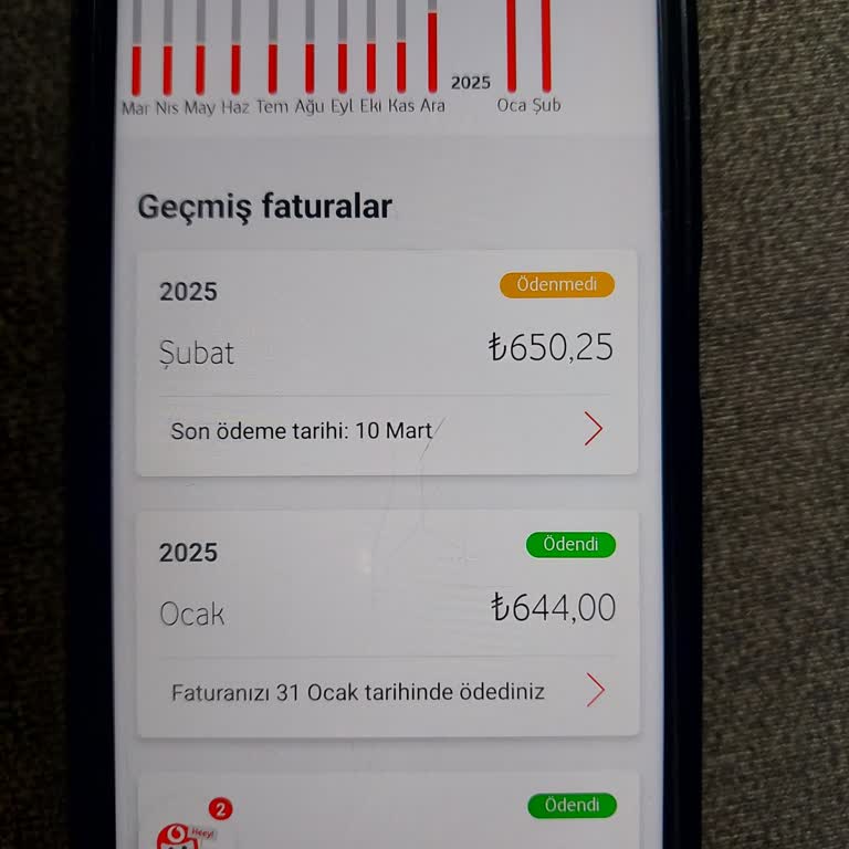 Vodafone Mobil Ödeme Mağduriyeti: Yine Yanlış Fatura