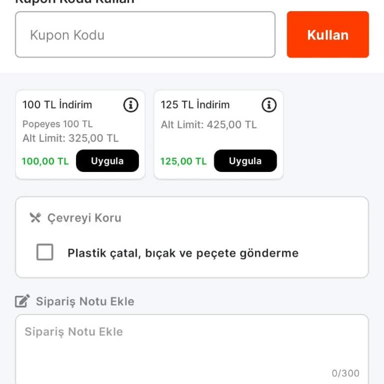 Yanlış Sipariş Ve Eksik İndirim Kuponu Sorunu