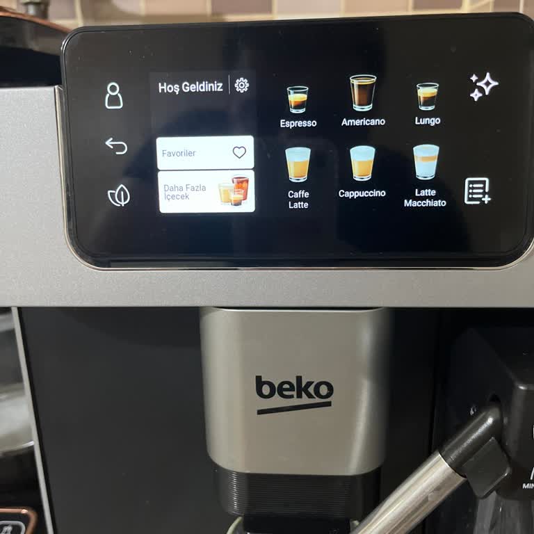 Beko Espresso Makinesi Köpürtme Sorunu