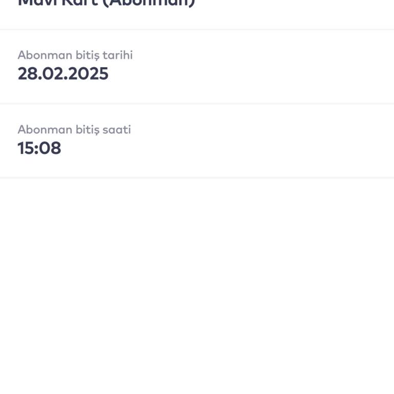 İstanbulkart Mavi Kart Yenileme Sorunu