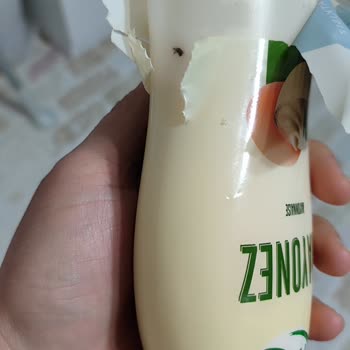 Mayonez Şişesinde Beklenmedik Madde Bulundu