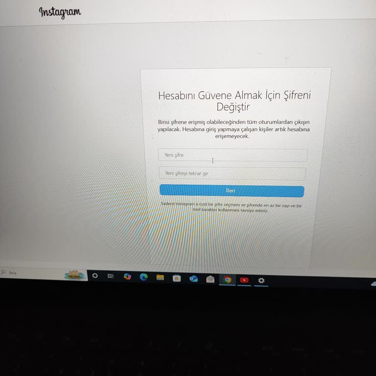 Instagram Hesabımda Sürekli Şifre Yenileme Sorunu!