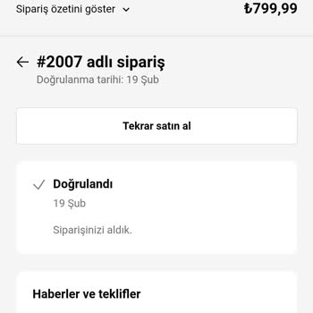 Ürün Gönderimi Yapılmadı Ve İletişimsizlik Sorunu