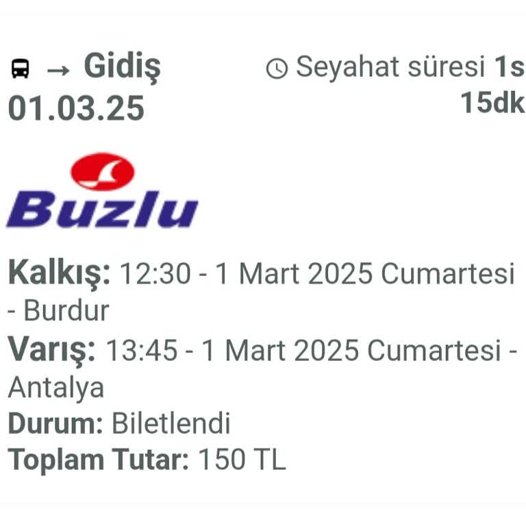 İptal Edilen Bilet Ücreti Kullanılamıyor