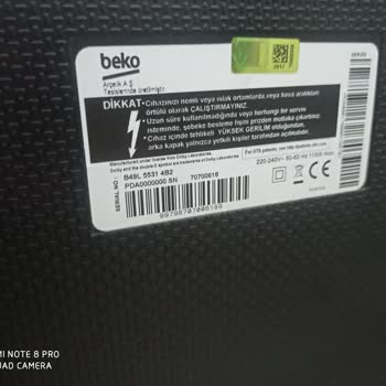 Beko TV Panel Sorunu!