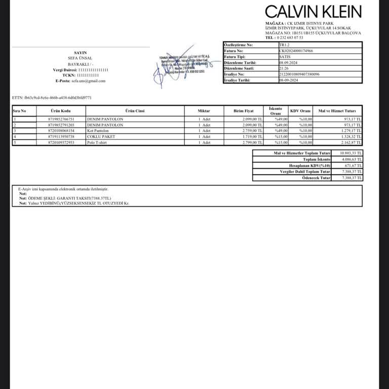 Calvin Klein'dan Alışverişte Büyük Hayal Kırıklığı