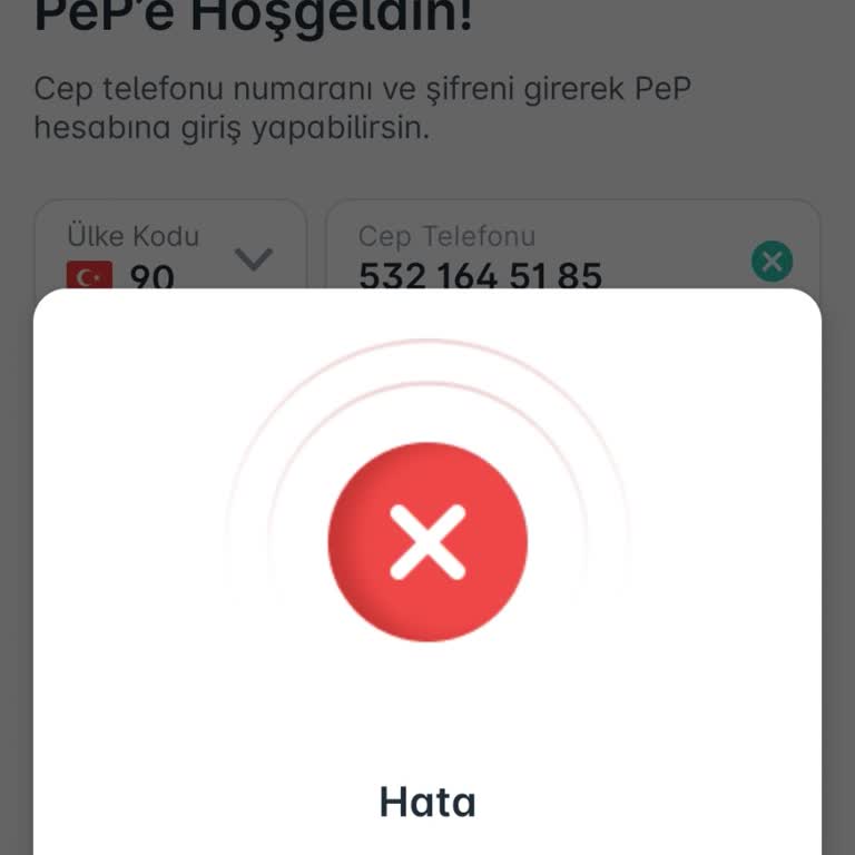 Pep Hesabına Giriş Sorunu Ve Müşteri Hizmetleri İlgisizliği