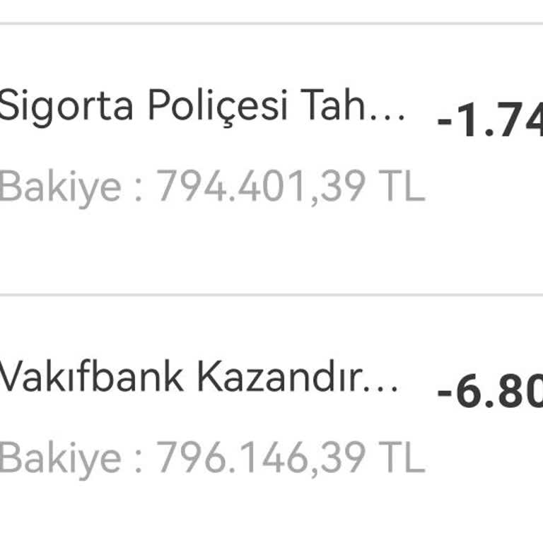 VakıfBank'tan Beklenmedik Ek Ücretler Ve Zorunlu Poliçeler