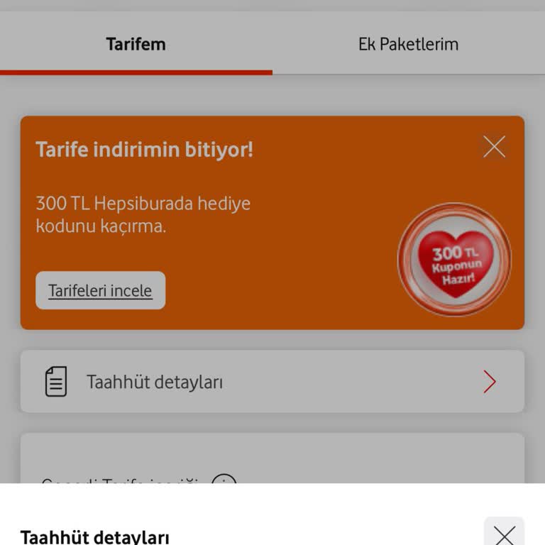 Vodafone Tarife Yenilemede Aşırı Zam Sorunu