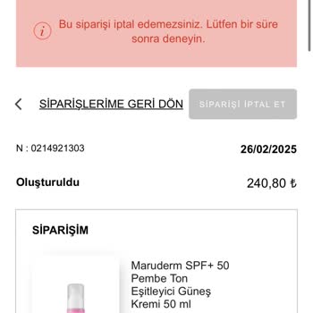 Watsons Online Alışverişte Sepet Hatası Ve Güven Sorunu