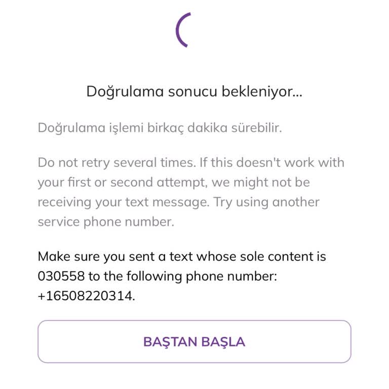 SMS Doğrulama Sorunu Ve Hesap Erişimi