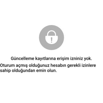 Güncelleme Erişim Sorunu Ve Çözüm Arayışı