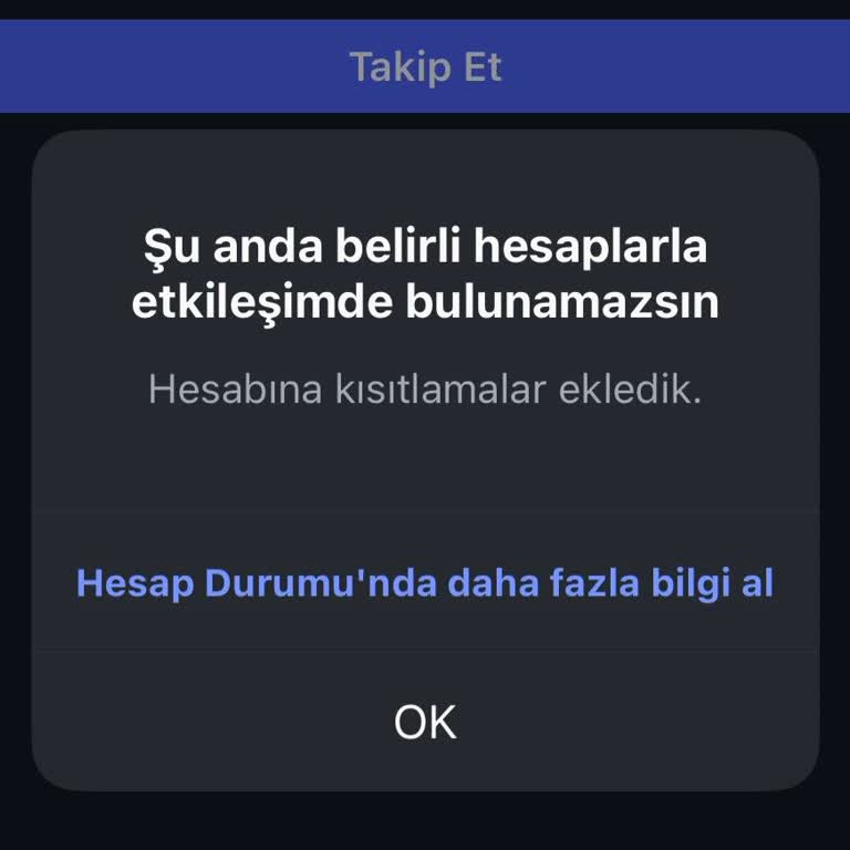 Instagram Haksız Kısıtlama Sorunu!