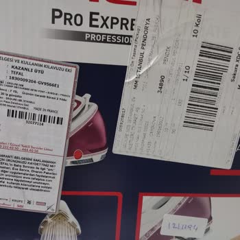 Tefal Ütüde Beklenmedik Leke Problemi