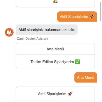 Migros Sanal Market Siparişim Teslim Edilmedi Ve Yanlış Bilgi Verildi