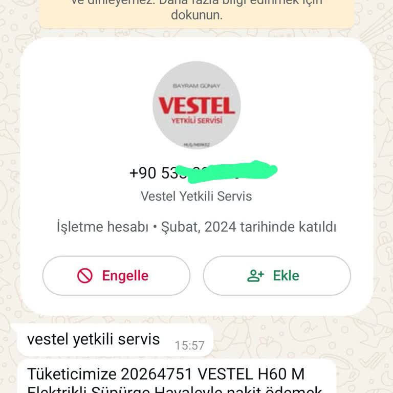 Vestel Süpürge Yedek Parça Sorunu Ve Ücretli Değişim Teklifi