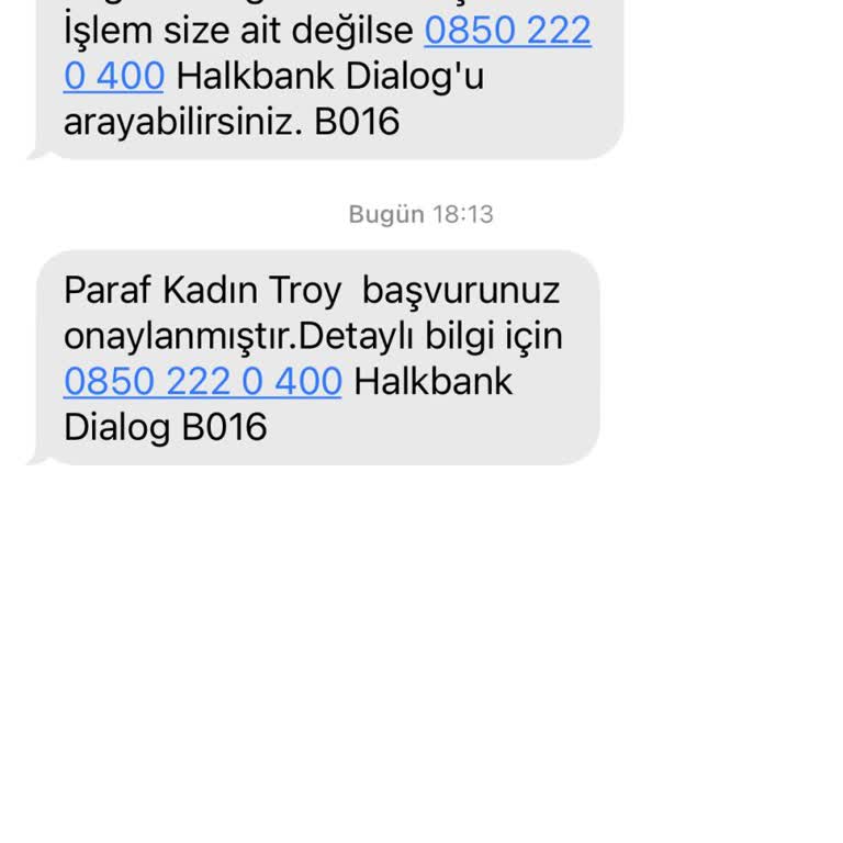 Hatalı Mesajlar: Halkbank'tan Yanlış Bilgilendirme