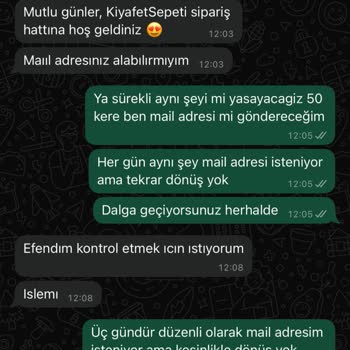 Kıyafetsepeti.com'dan Para İadesi Sorunu Ve İletişim Eksikliği