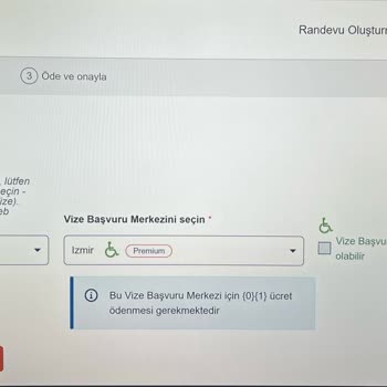 İzmir Vize Başvuru Merkezinde Ekstra Ücret Talebi Sorunu