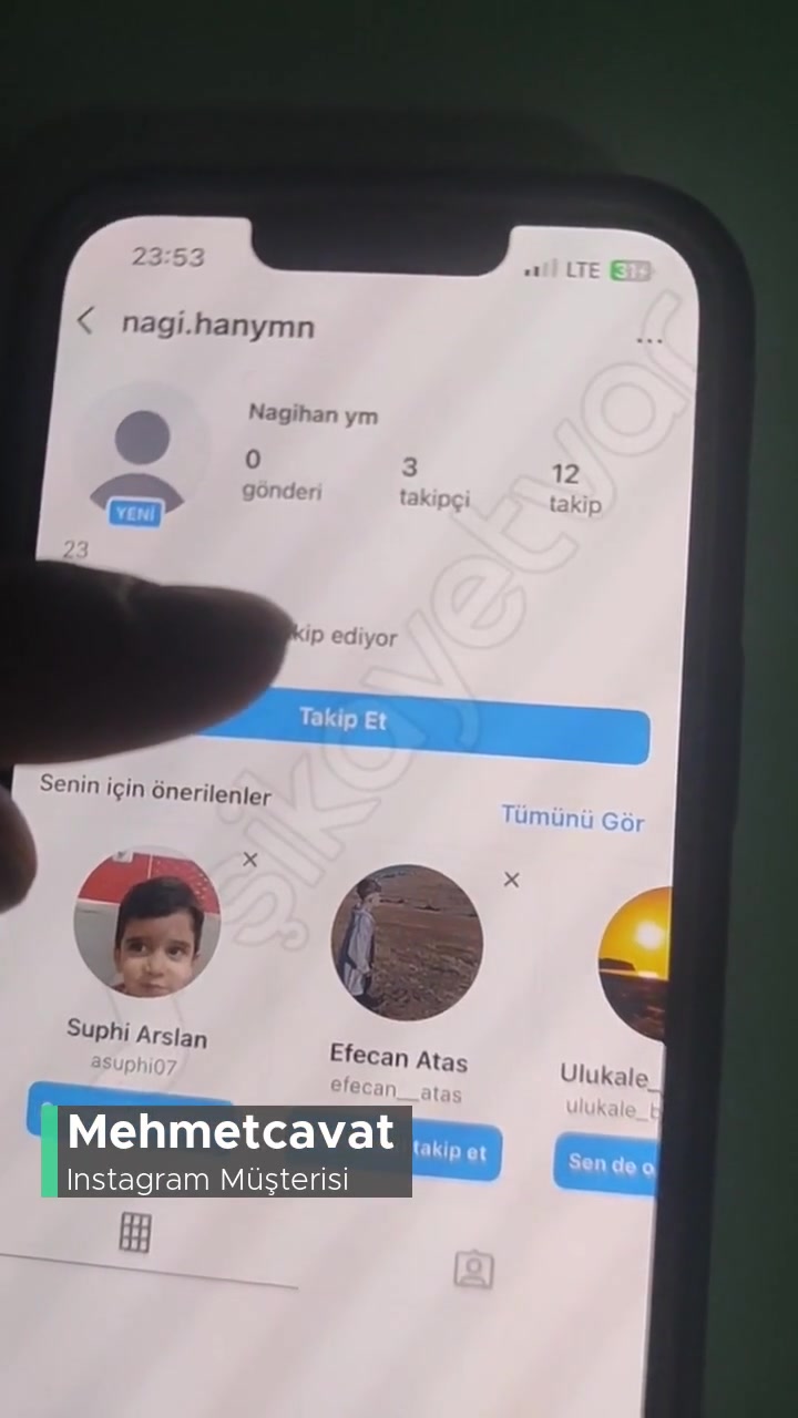 Instagram Fake Hesap Kapatılsın! videonun kapak resmi