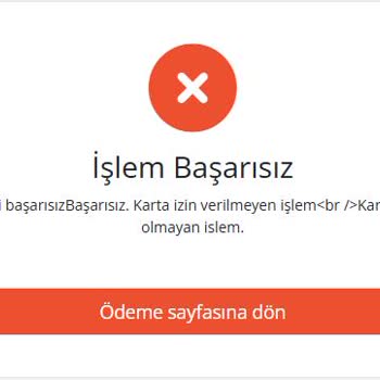 Vodafone Pay Kartıyla Alışveriş Sorunu