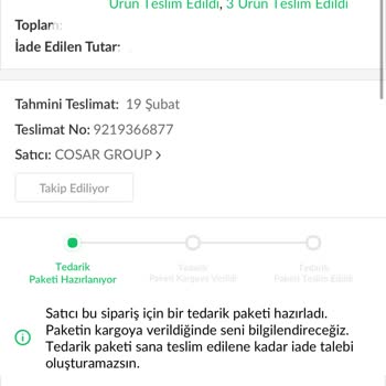 Trendyol'dan Aldığım Kitaplıklar Hâlâ Ulaşmadı