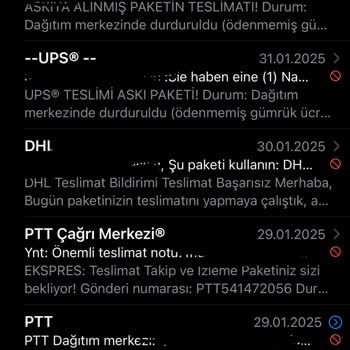 Yanıltıcı Kargo Mailleri: Bilgilerim Kullanılıyor!