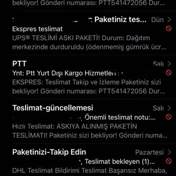 Yanıltıcı Kargo Mailleri: Bilgilerim Kullanılıyor!