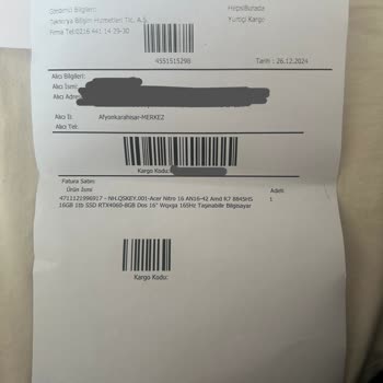 Acer Nitro 16: Değişim Sürecinde Yaşanan Aksaklıklar Ve Mağduriyet