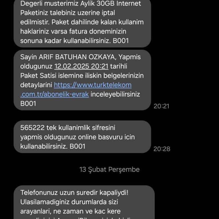 Türk Telekom'da Müşteri Hizmetlerine Ulaşamama Sorunu