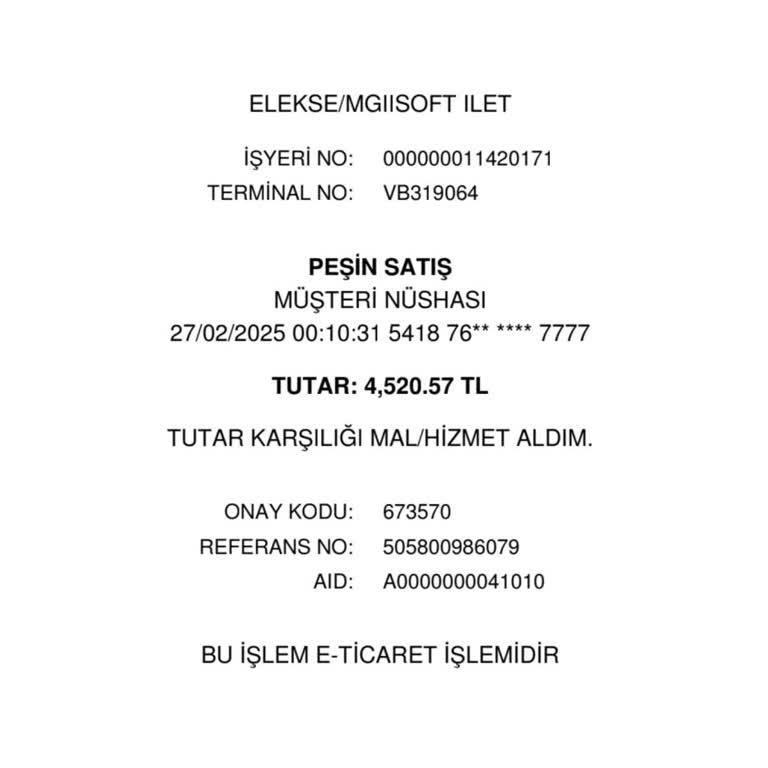 Fatura Ödeme Sitesi Mağduriyeti