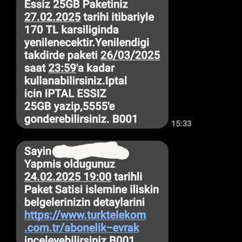 İptal Edilen Ek Paket Yeniden Tanımlandı