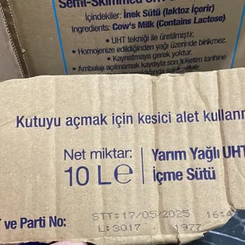 Bozuk Süt Ve Müşteri Memnuniyetsizliği