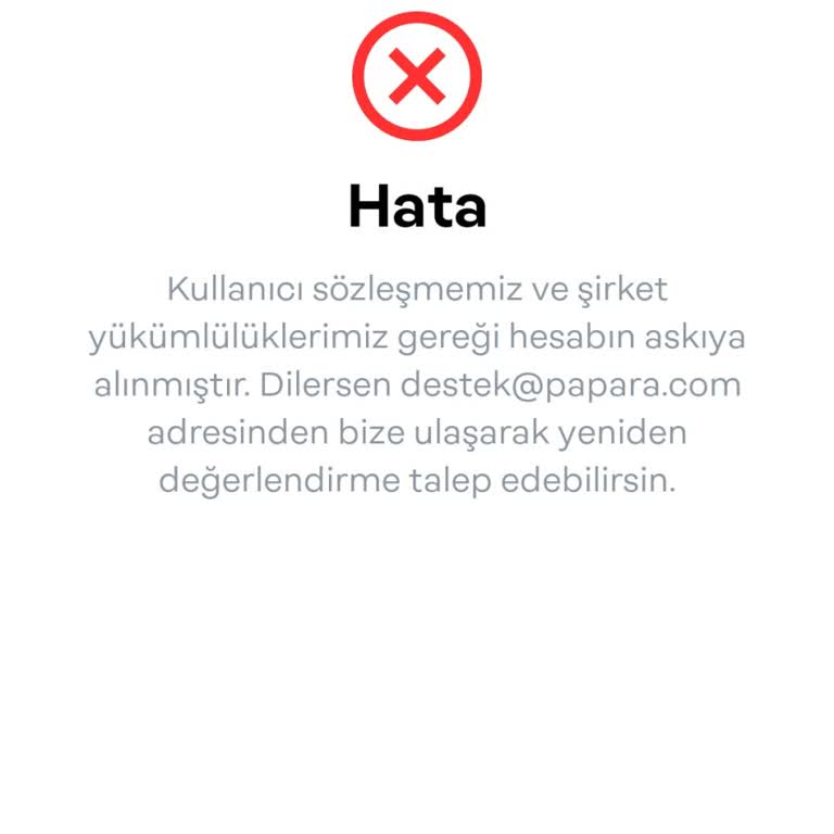 Papara Hesap Kapatma Sorunu: Müşteri Hizmetleri Çözüm Sunmuyor