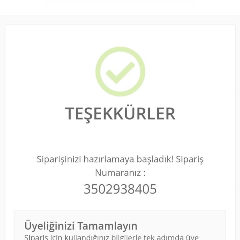 Mapearla Sipariş Durumumu Takip Edemiyorum!