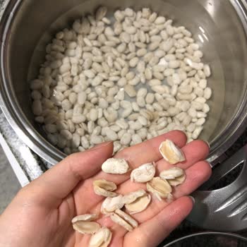 Reis Gıda Suya Koyduğum Gibi Fasulyeler İkiye Ayrılmaya Başladı